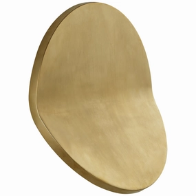 Bend LED Wall Sconce Natural BrassOutdoor wall sconces with motion sensor