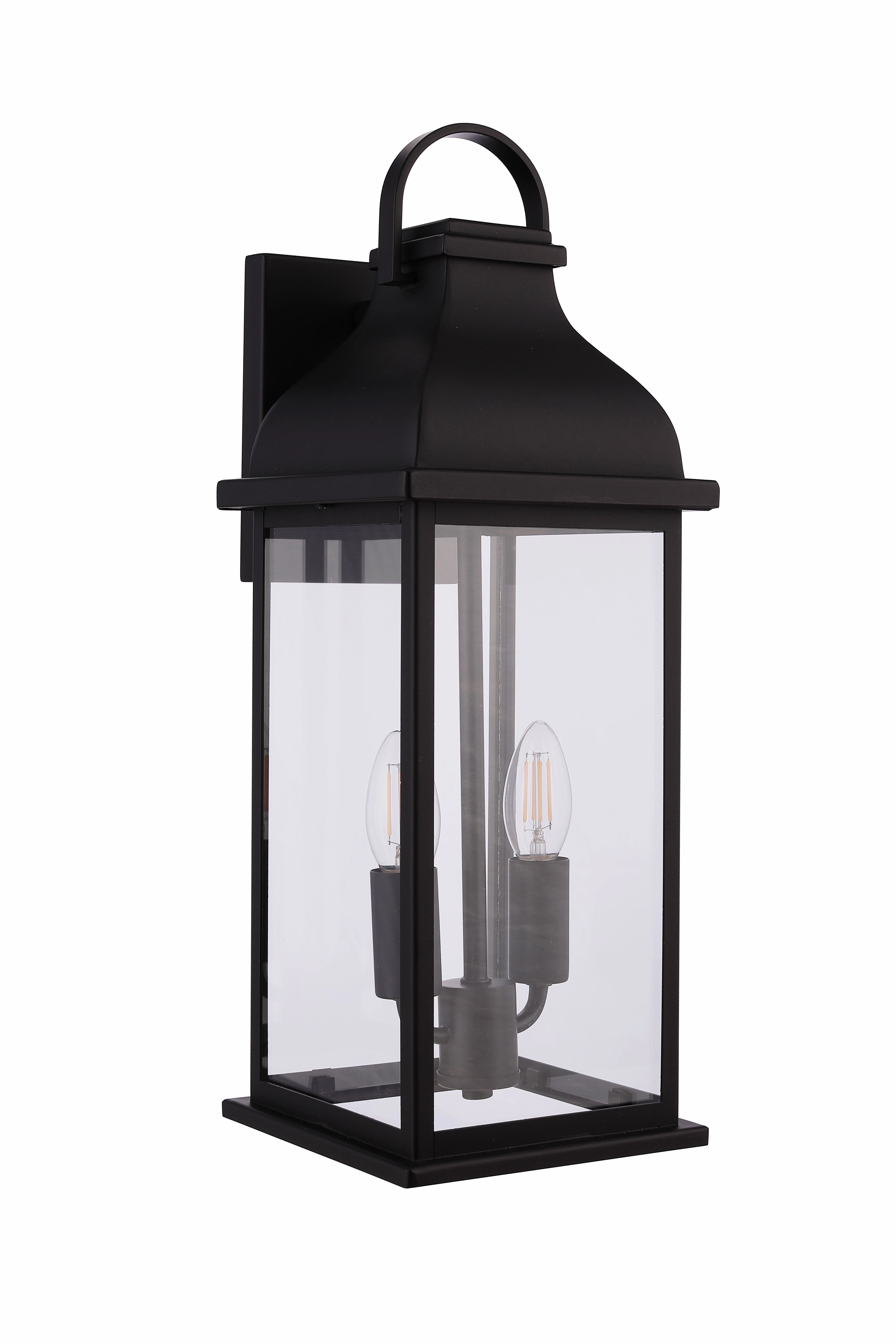 Bent Tree Two Light Outdoor Wall Lantern MidnightOutdoor wall sconces with motion sensor
