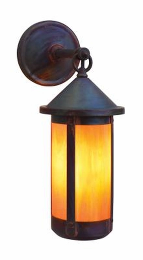 Berkeley One Light Wall Mount Raw CopperOutdoor wall sconces with motion sensor