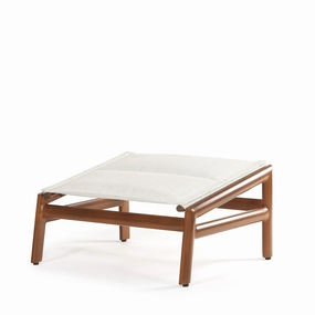Berkeley Padded Sling Ottomanoutdoor ottoman footstool