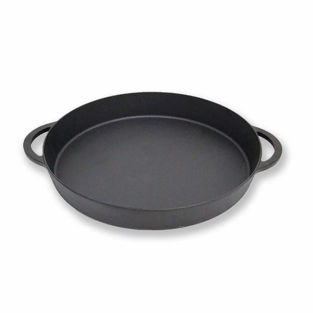 Big Green Egg Cast Iron Skillet L & XL outdoor kitchen cooking station with sink