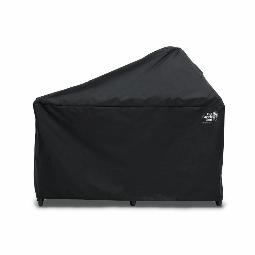 Big Green Egg Cover - Modular Nest With Expansion Frame outdoor kitchen cooking station with sink
