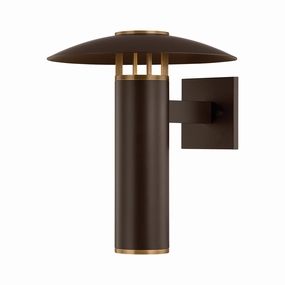 Birk 1-Light Outdoor Wall SconceWeatherproof outdoor lighting