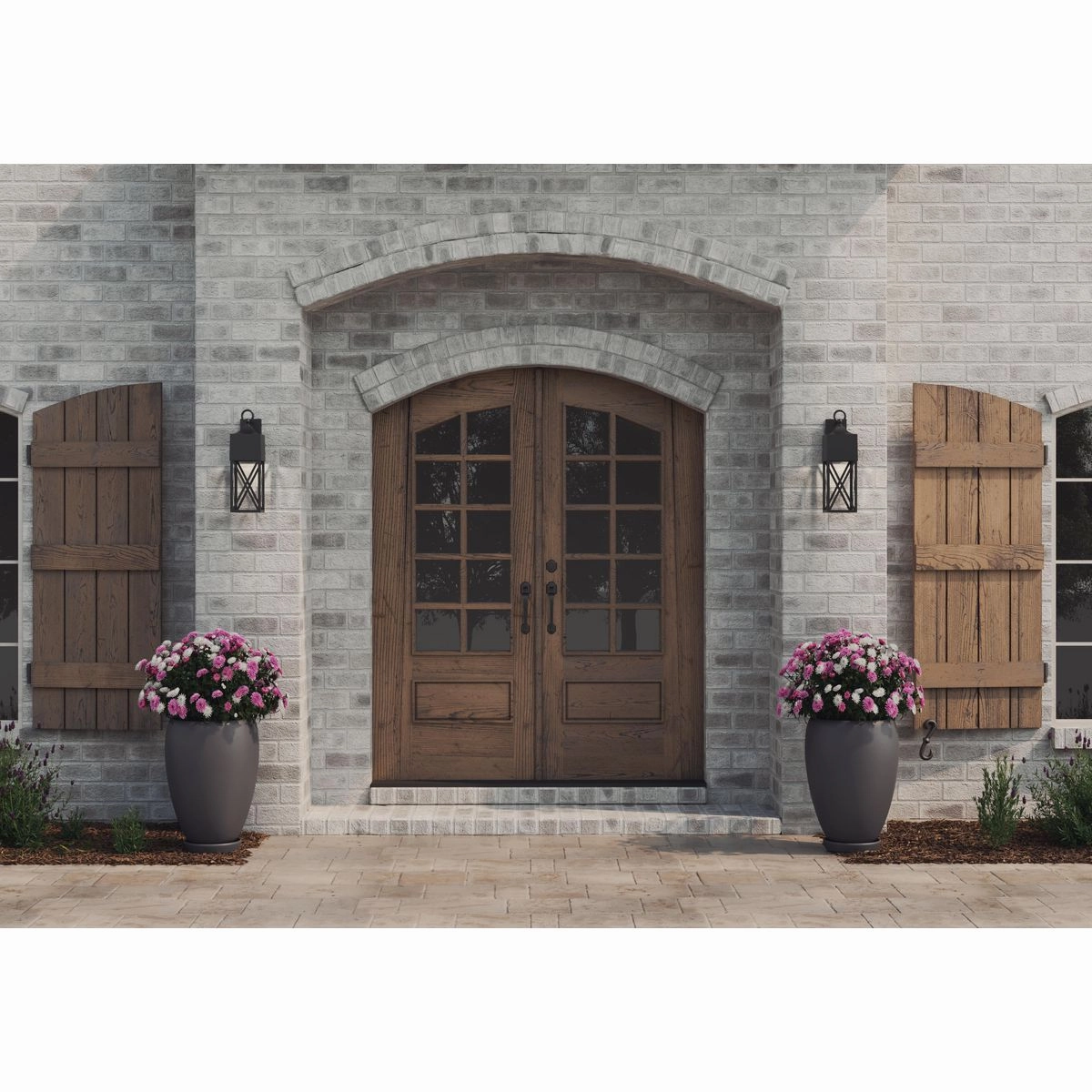 Birkdale One Light Outdoor Wall Lantern Black