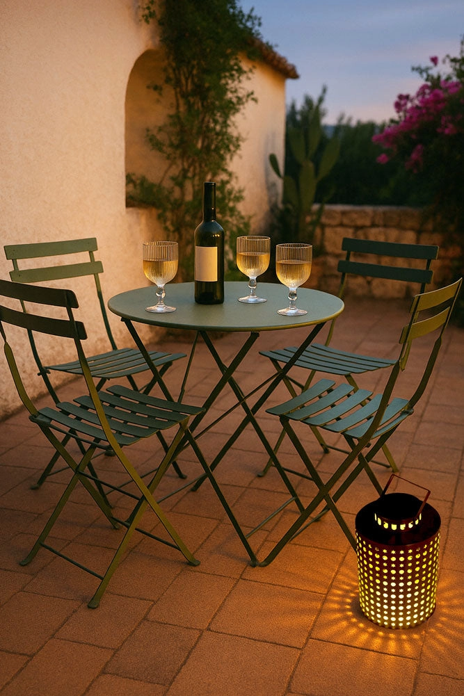 Bistro Dining Garden Set in Green