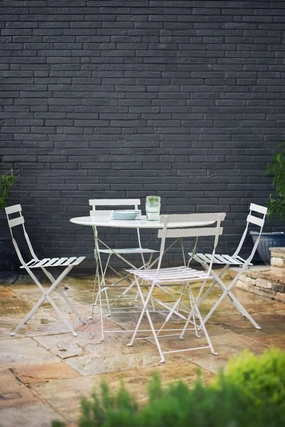 Bistro Dining Garden Set in Taupeoutdoor garden decorative ornaments