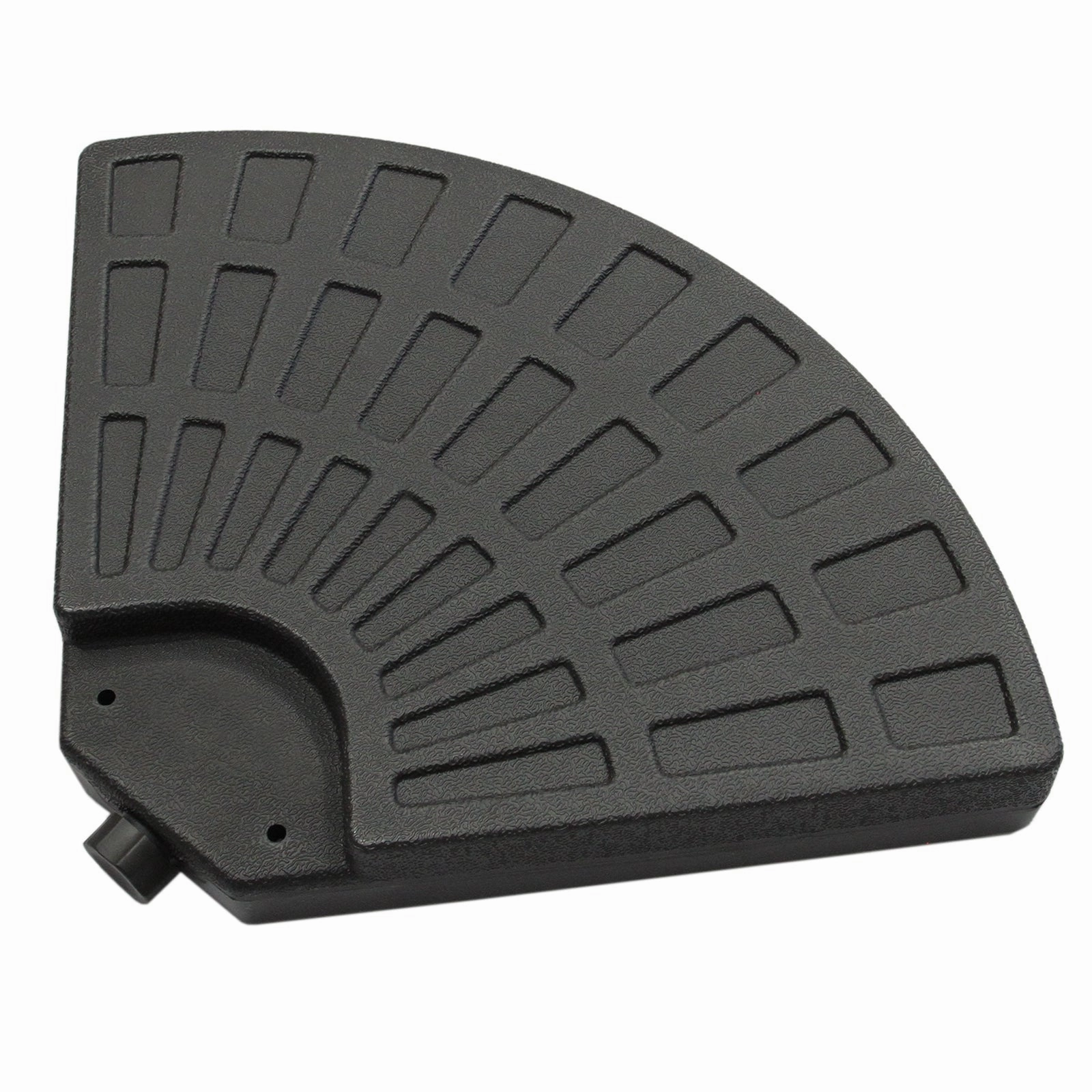 Black Cantilever Parasol & Fan Base