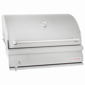Blaze 32 Charcoal Grill BLZ-4-CHAR compact BBQ grill for small spaces