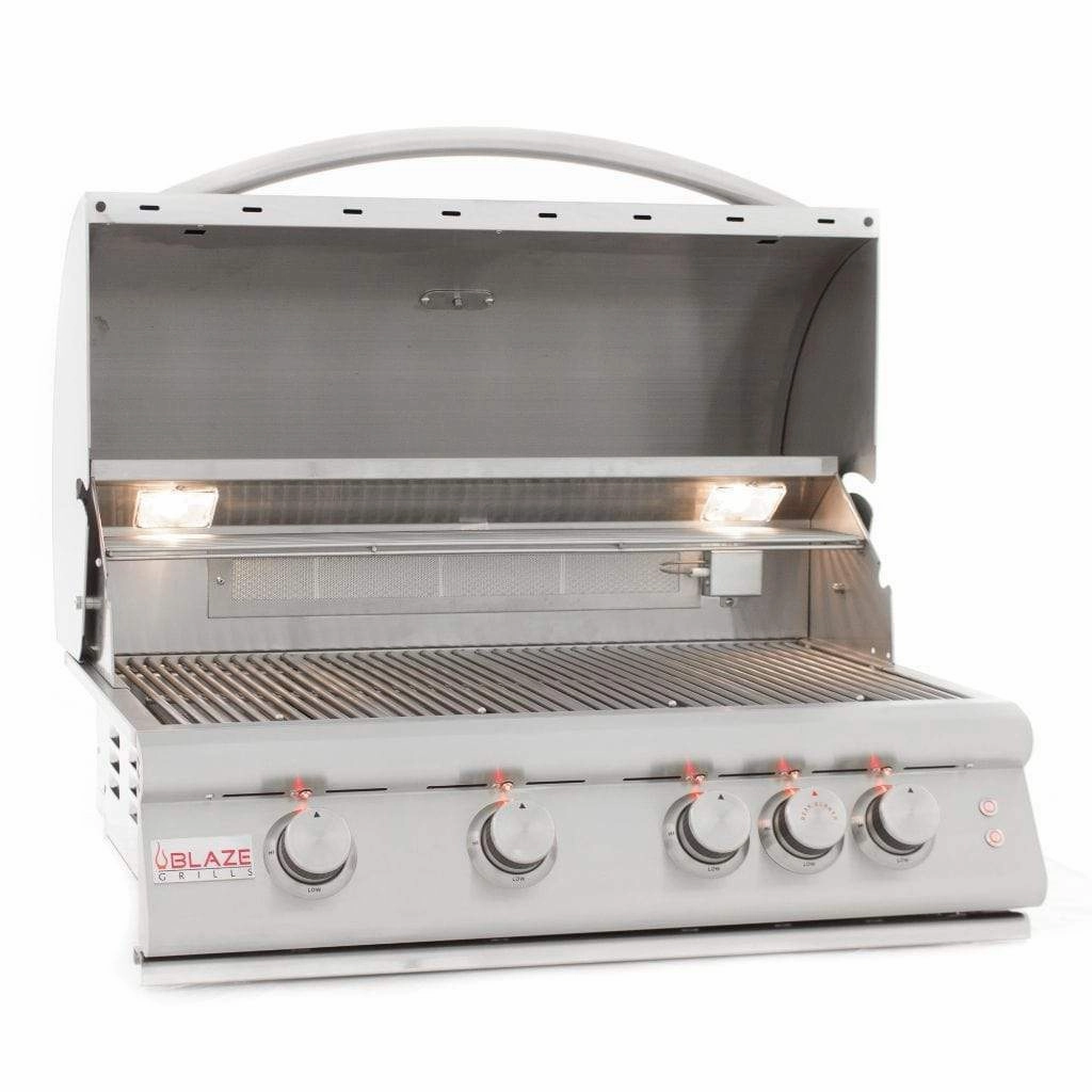 Blaze 32" 4-Burner LTE Gas Grill with Built-in Lighting BLZ-4LTE2