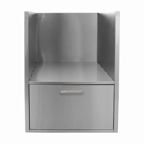 Blaze 34-Inch Built-In Kamado Sleeve with Drawer  BLZ-KMDO-SLV-LTStainless steel BBQ tool set