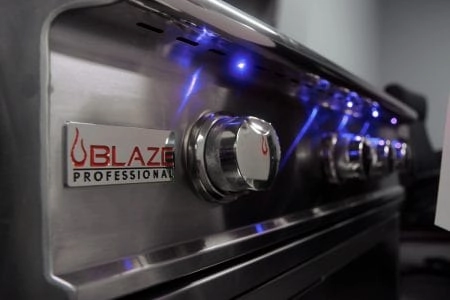 Blaze Blue LED Light Kit for Blaze Grills and Burners BLZ2LEDBLUEStainless steel BBQ tool set