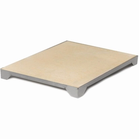Blaze Ceramic Pizza Stone With Stainless Steel Tray BLZPZSTStainless steel BBQ tool set