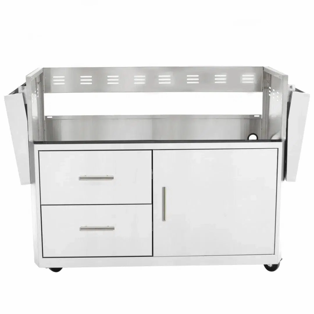 Blaze Grill Cart for 44" Professional LUX 4-Burner Grill With Soft Close Hinges & Lights BLZ4PROCARTLTSCStainless steel BBQ tool set