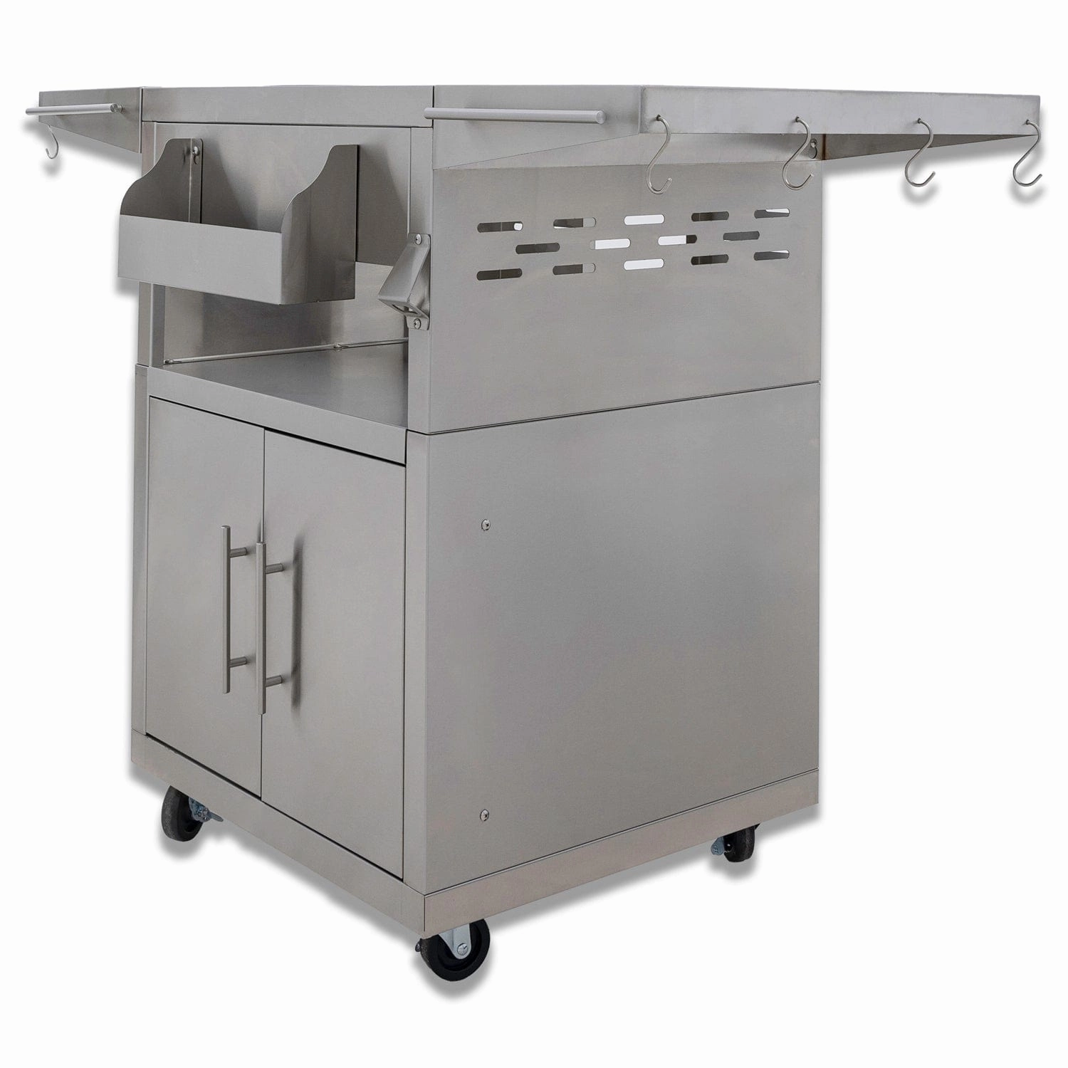 Blaze Kamado Cart with Soft Close Hinges BLZ-20-KMDO-CART-SC