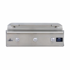 Blaze LTE PRO 40" Built-In Gas Griddle w/ LED Lights BLZ-GRID40 heavy-duty flat top grilling station