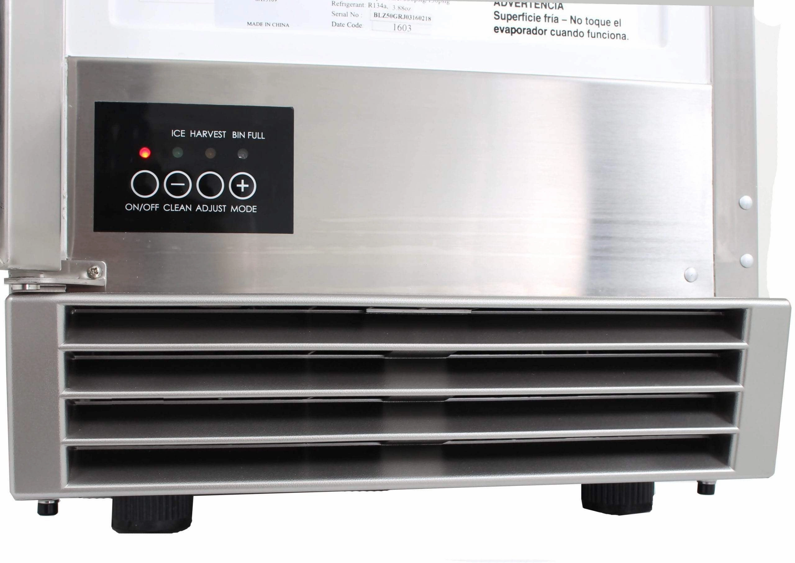 Blaze Outdoor Ice Maker with Gravity Drain BLZ-ICEMKR-50GR