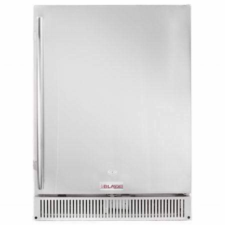 Blaze Outdoor Rated Stainless 24 Refrigerator BLZ-SSRF-50DH outdoor beverage cooler with wheels