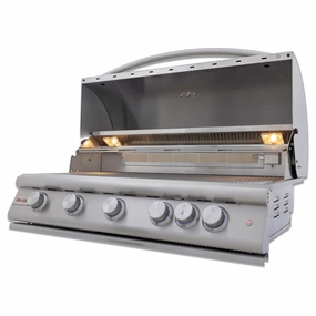 Blaze Premium LTE  40" 5-Burner Grill w/ Rear Infrared Burner compact BBQ grill for small spaces