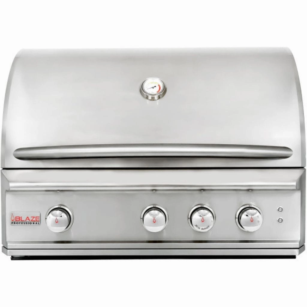 Blaze Professional LUX 34-Inch 3 Burner Built-In Gas Grill BLZ-3PRO professional outdoor BBQ grill set
