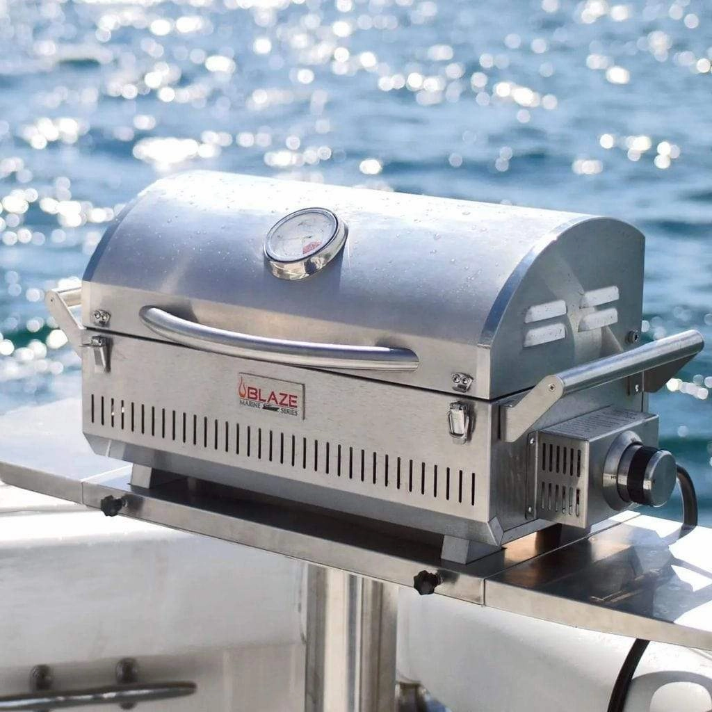 Blaze Professional Marine Grade Portable Gas Grill BLZ-1PRO-PRTMG professional outdoor BBQ grill set