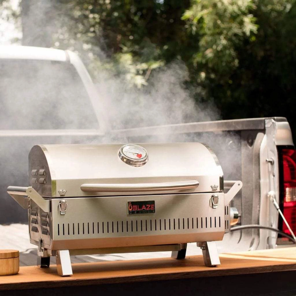 Blaze Professional Portable Gas Grill BLZ-1PRO-PRT compact BBQ grill for small spaces