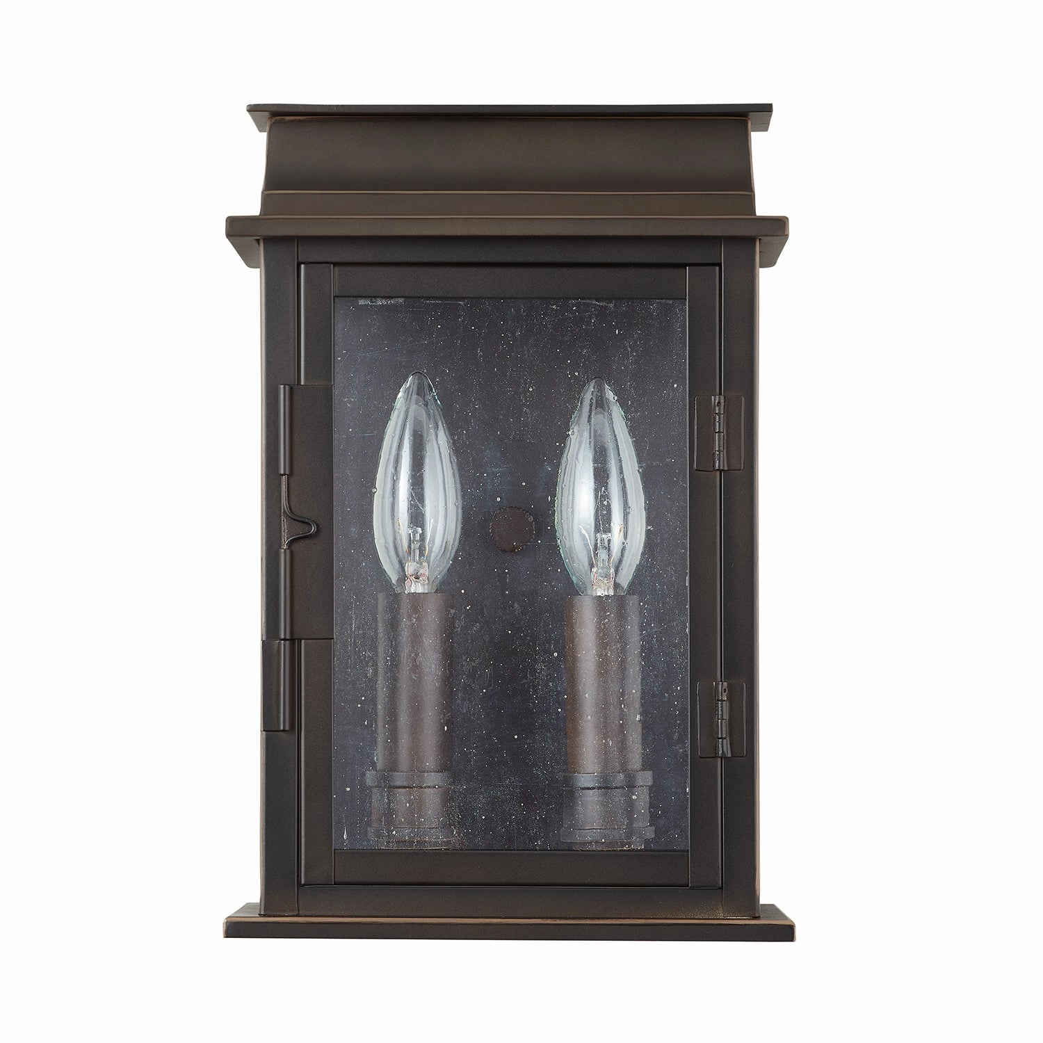 Bolton Two Light Outdoor Wall Lantern Oiled Bronze