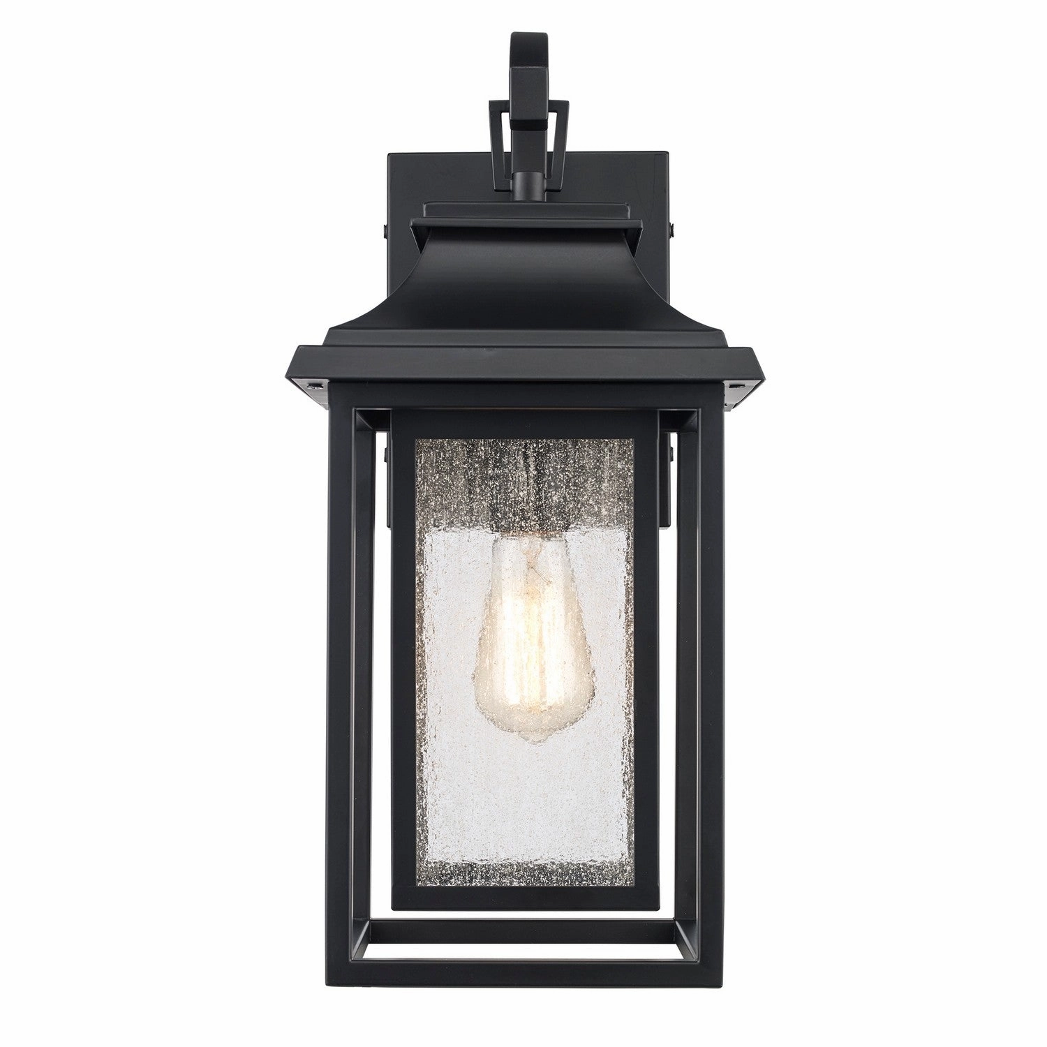 Bosque One Light Outdoor Wall Lantern BlackOutdoor wall sconces with motion sensor