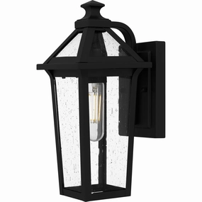 Boulevard One Light Outdoor Wall Mount Matte BlackOutdoor wall sconces with motion sensor