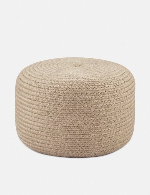 Bowen Indoor / Outdoor Poufwaterproof outdoor throw pillow