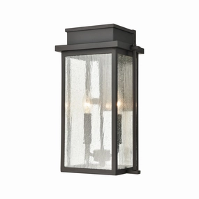 Braddock Two Light Outdoor Wall Sconce Architectural BronzeOutdoor wall sconces with motion sensor