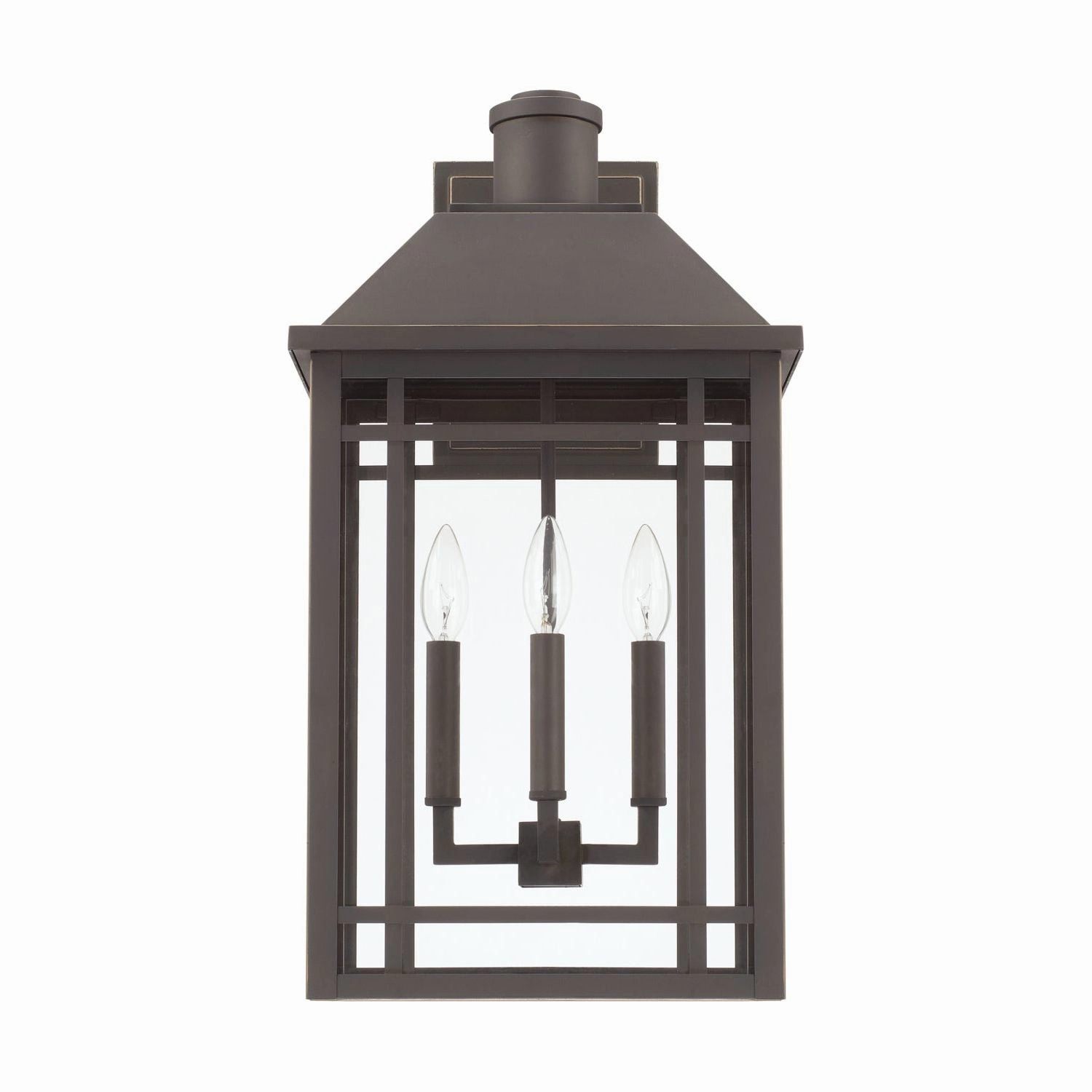 Braden 3-Light Outdoor Wall Lantern