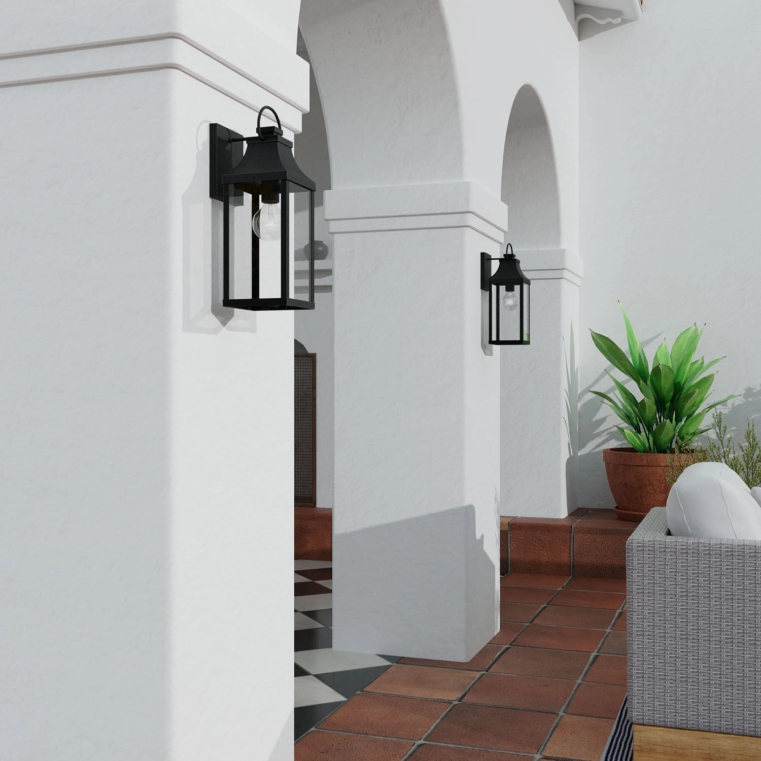 Bradford 1-Light Outdoor Wall Lantern