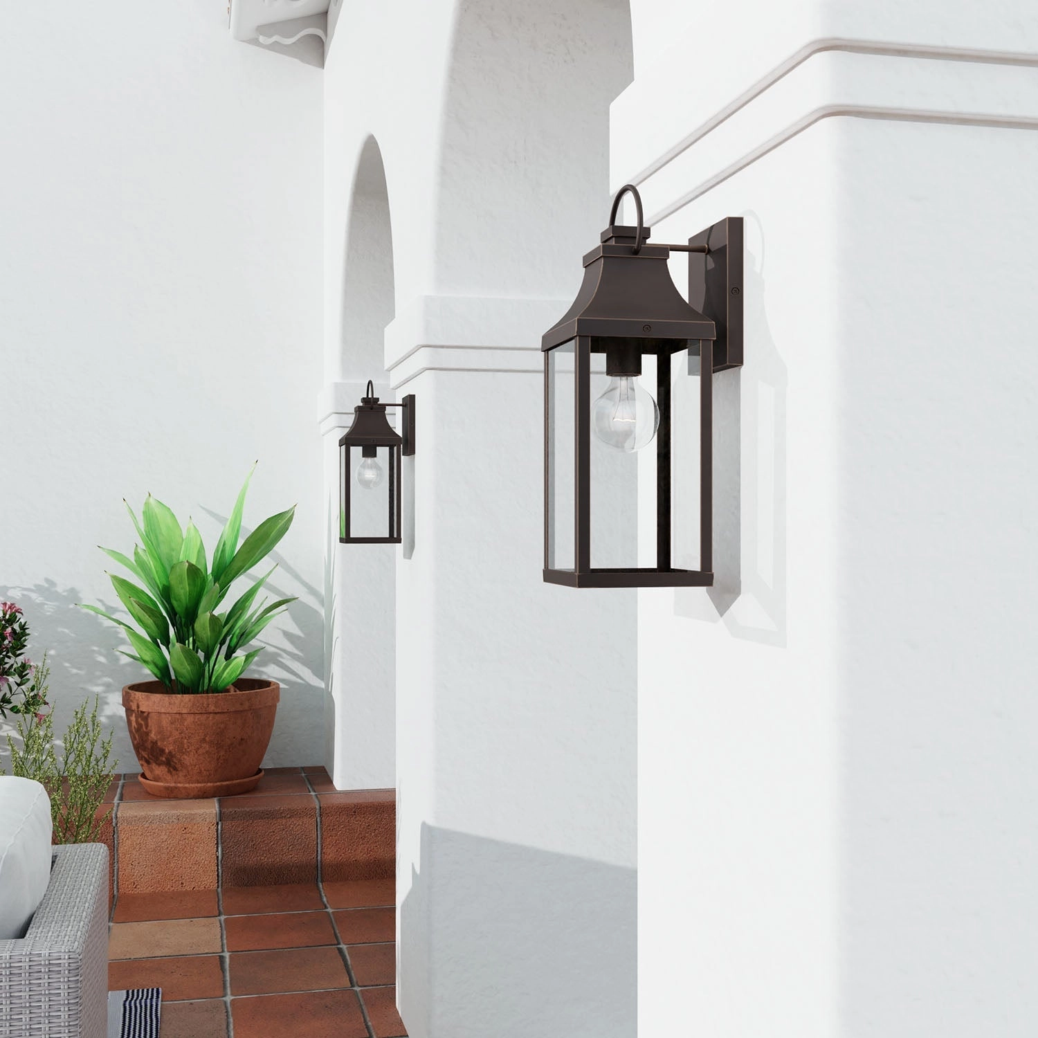 Bradford 1-Light Outdoor Wall Lantern