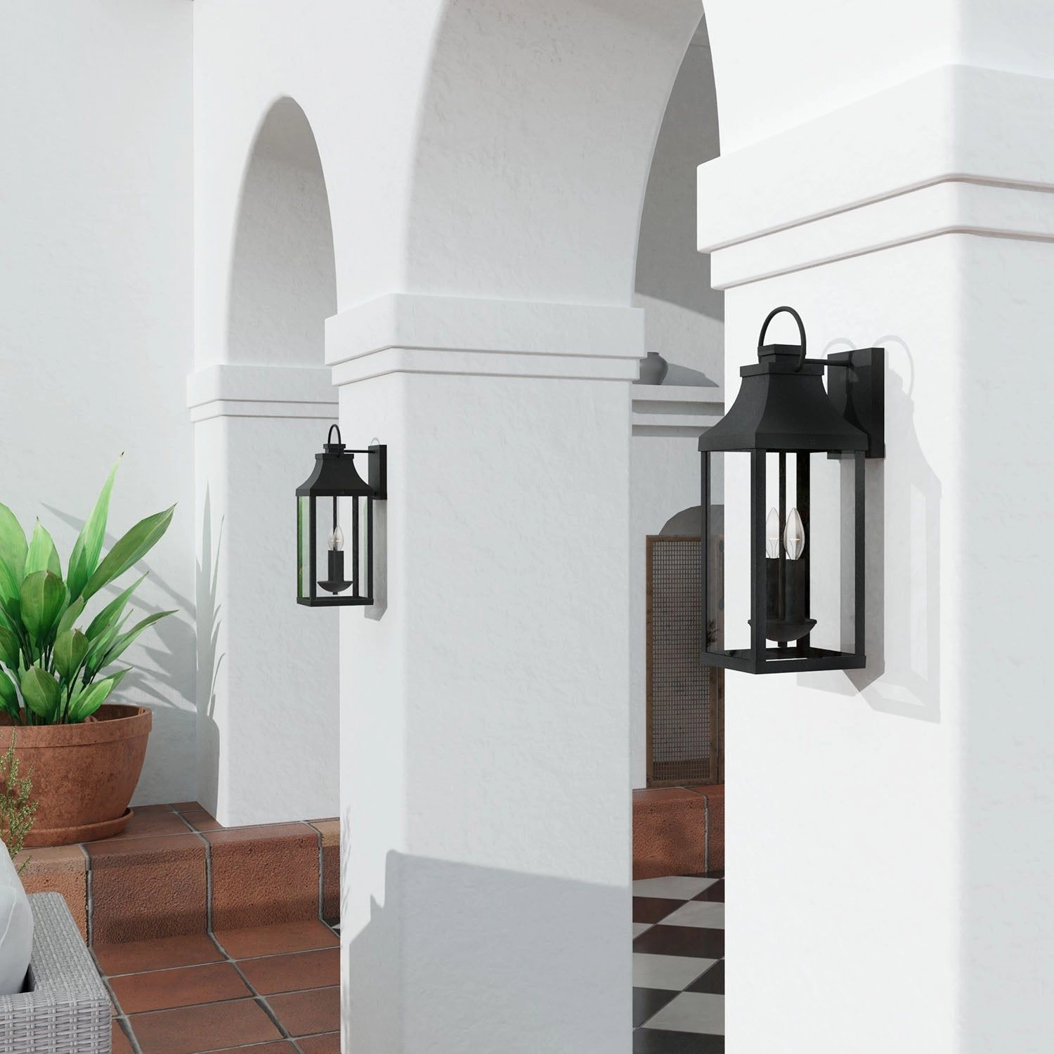 Bradford 2-Light Outdoor Wall Lantern