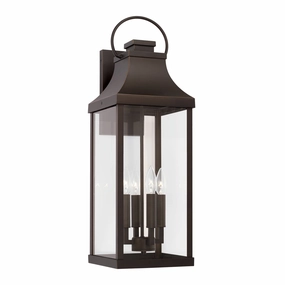 Bradford Four Light Outdoor Wall Lantern Oiled BronzeOutdoor wall sconces with motion sensor