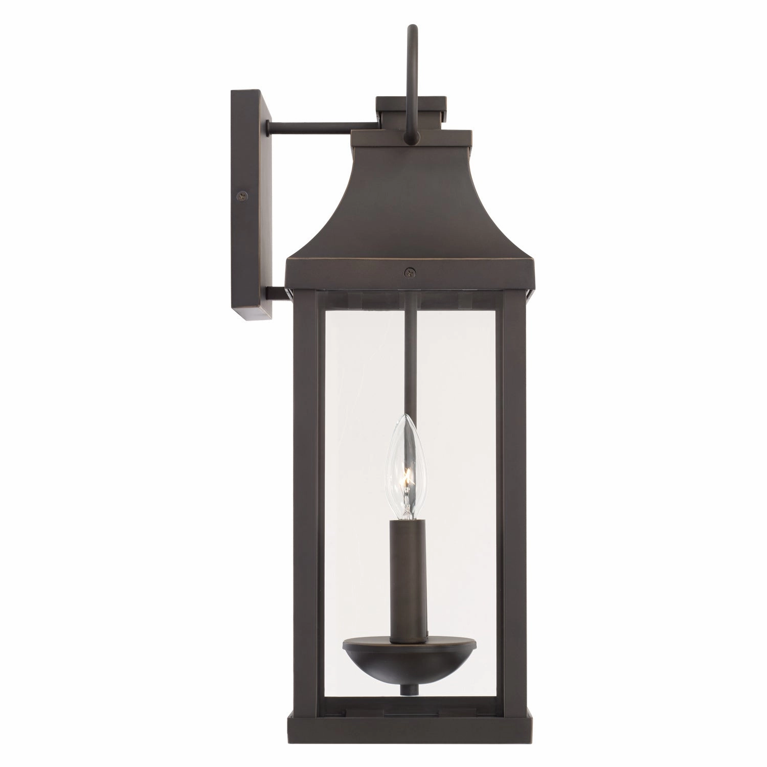 Bradford Two Light Outdoor Wall Lantern Oiled Bronze