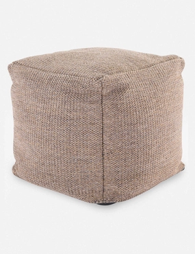 Bradley Indoor / Outdoor Poufwaterproof outdoor throw pillow