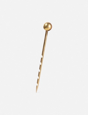 Brass Soil Probe by Greenery Unlimited mini herb garden planters for kitchen