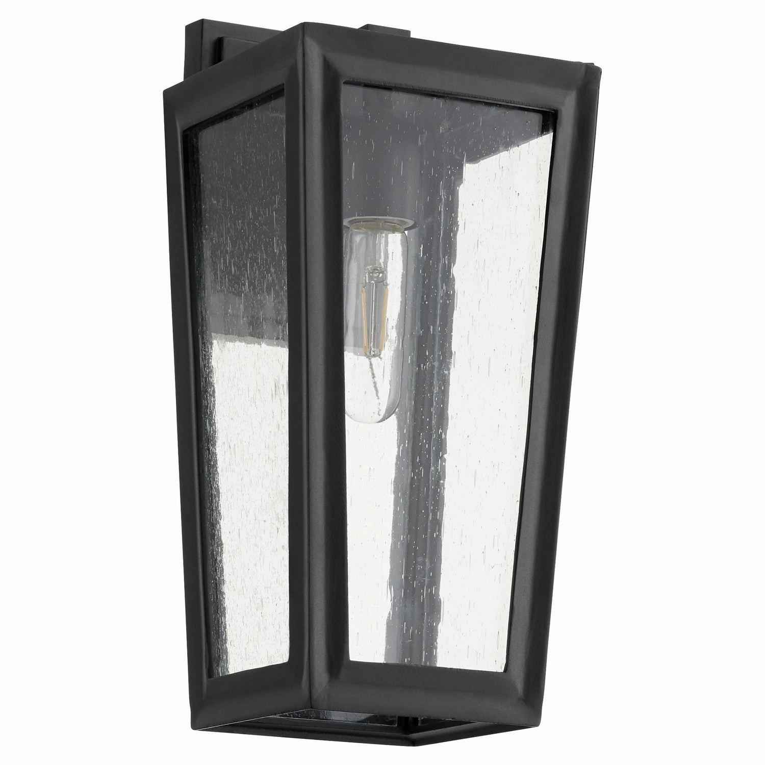 Bravo One Light Wall Mount Textured BlackOutdoor wall sconces with motion sensor