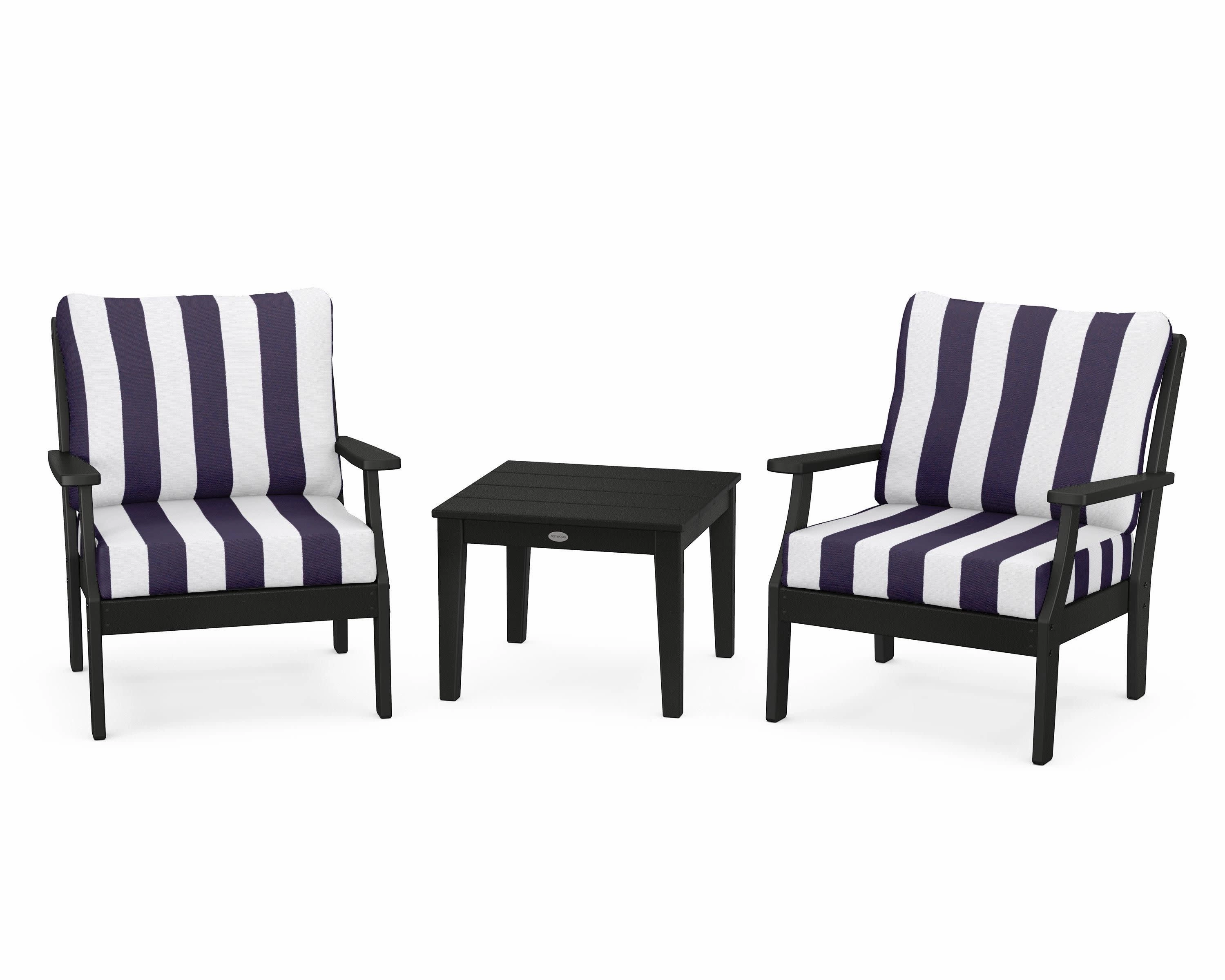 Braxton 3-Piece Deep Seating Set