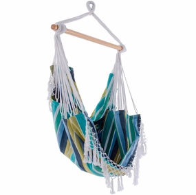 Brazilian Hammock Chair - Cayo Reef outdoor swing chair with steel frame
