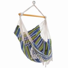 Brazilian Hammock Chair - Oasis outdoor swing chair with steel frame