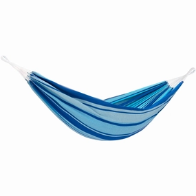 Brazilian Style Cotton Hammock - Island Breeze outdoor hammock with stand and canopy