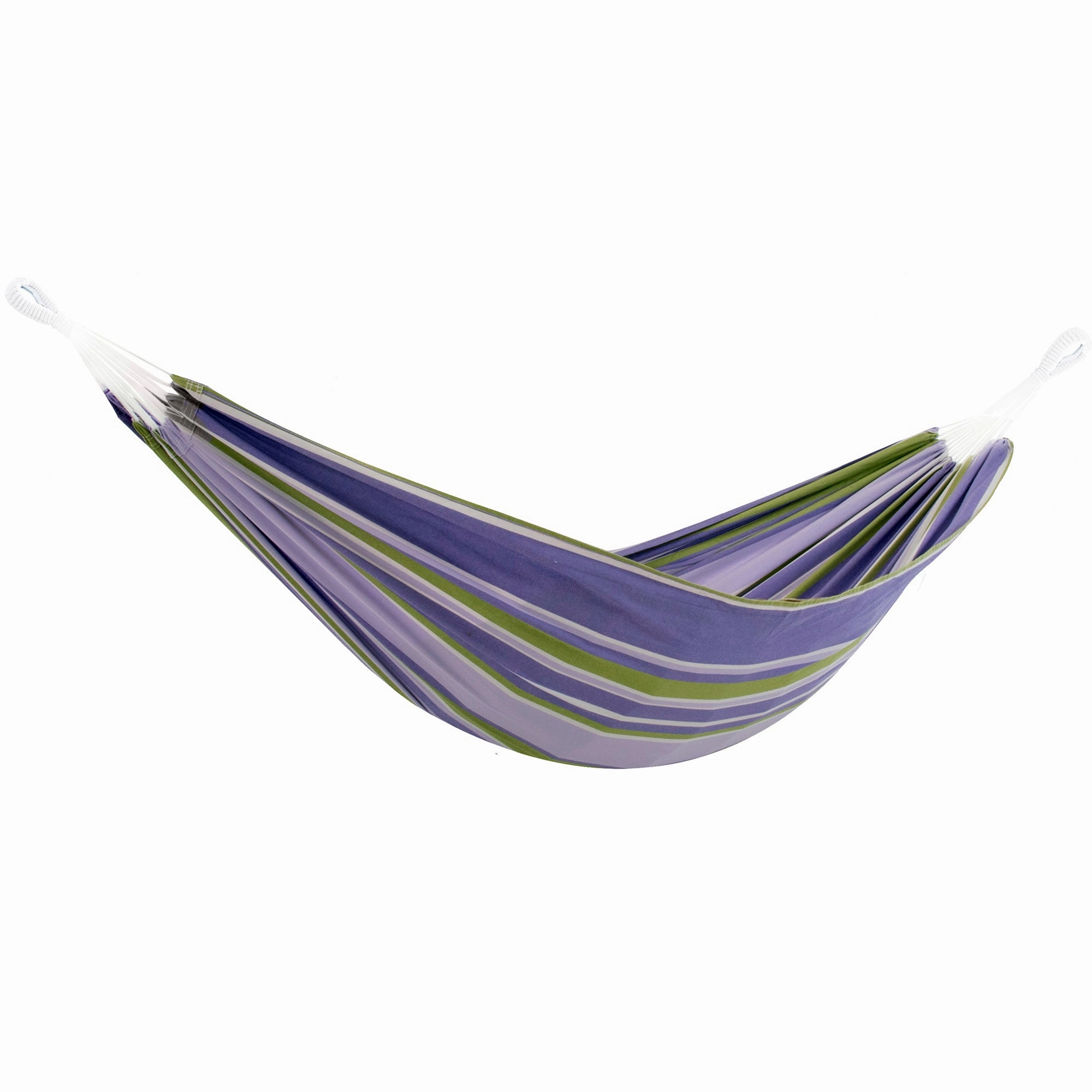 Brazilian Style Cotton Hammock - Tranquility outdoor hammock with stand and canopy