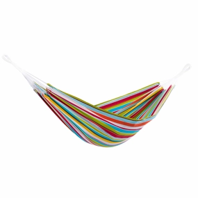 Brazilian Style Polyester Hammock - Ciao outdoor hammock with stand and canopy