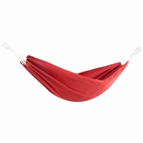 Brazilian Style Sunbrella Hammock - Crimson lightweight portable hammock for camping