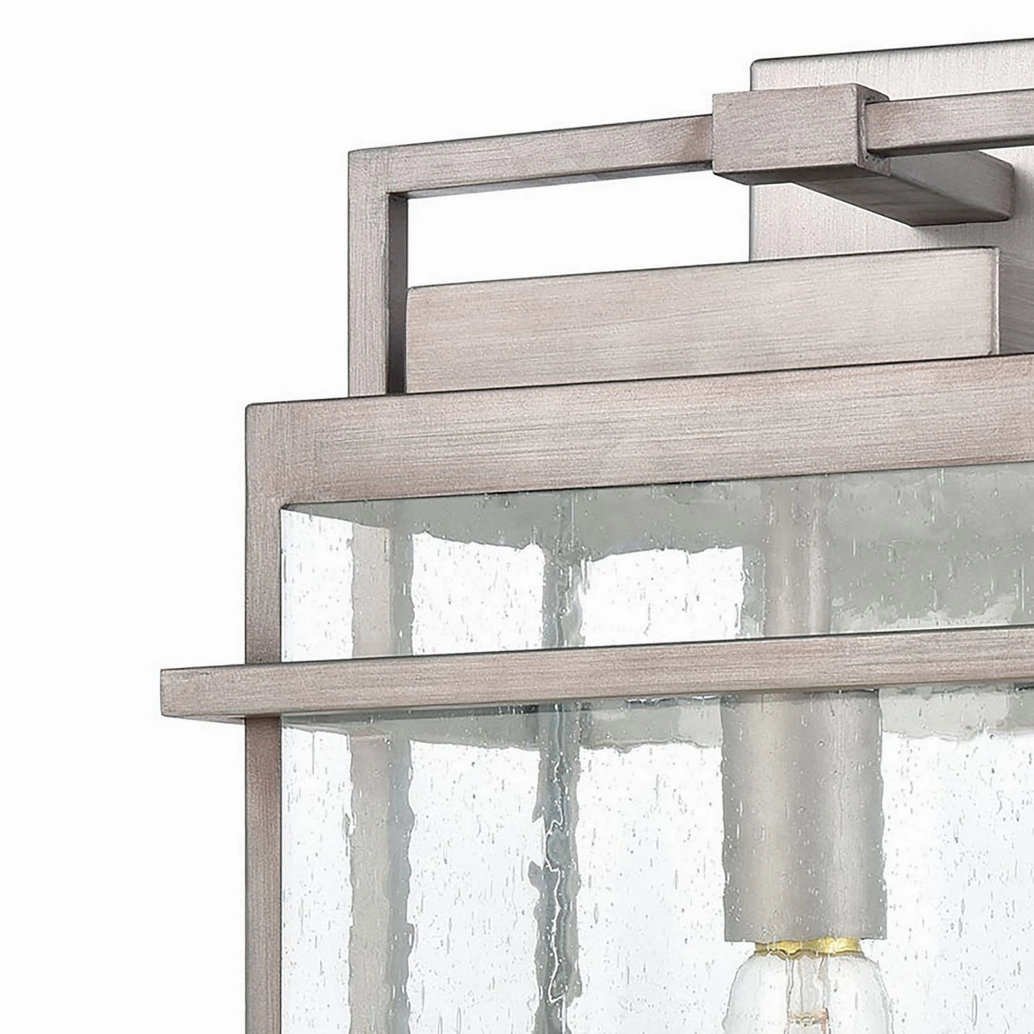 Breckenridge One Light Outdoor Wall Sconce Weathered Zinc