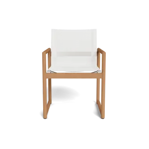 Breeze Xl Teak Dining Chairoutdoor dining chair with armrests