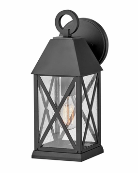 Briar LED Wall Mount Museum BlackOutdoor wall sconces with motion sensor