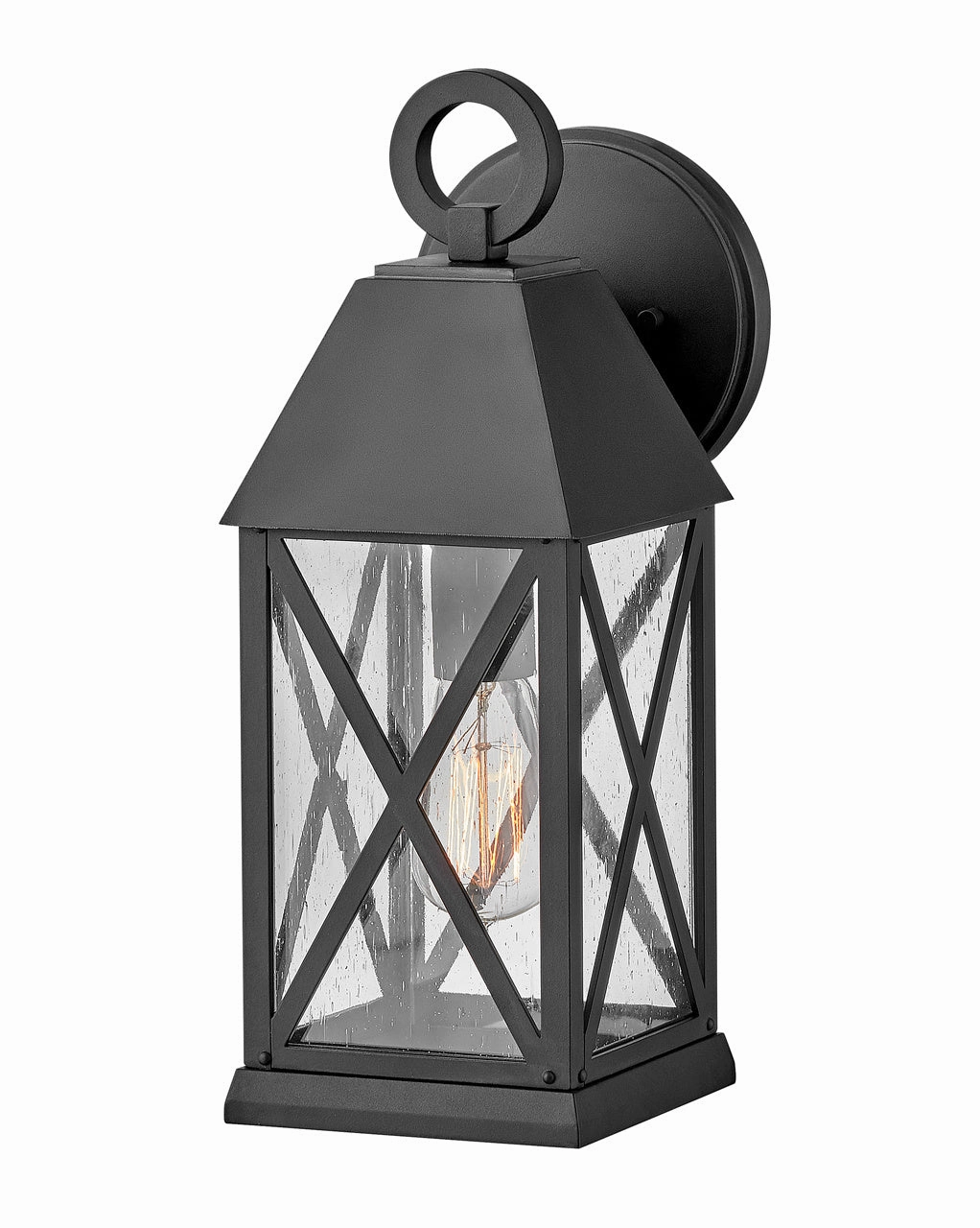 Briar LED Wall Mount Museum BlackOutdoor wall sconces with motion sensor